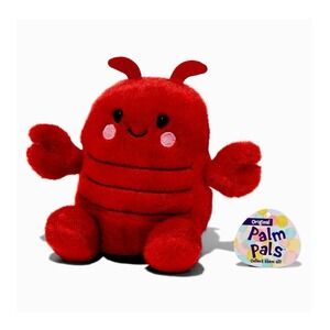 Palm Pals 5 inch "Clawford" Lobster Plush, New With Tags